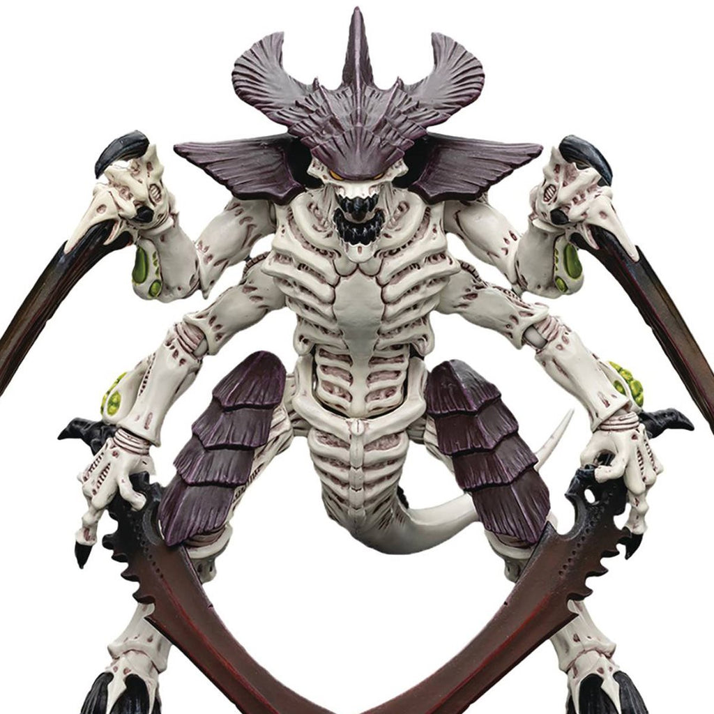 Joy Toy Warhammer 40,000 Tyranids Hive Fleet Leviathan Tyranid Warrior with Boneswords 2 1:18 Scale Action Figure
