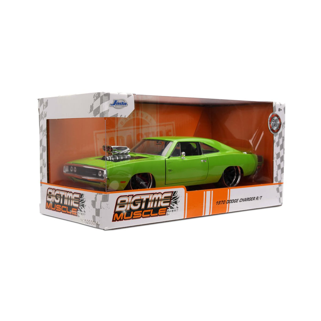 Bigtime Muscle 1970 Dodge Charger R/T 1:24 Scale Die-Cast Metal Vehicle