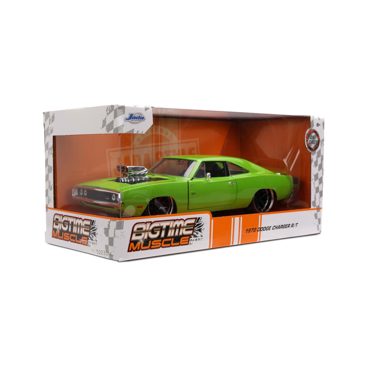 Bigtime Muscle 1970 Dodge Charger R/T 1:24 Scale Die-Cast Metal Vehicle