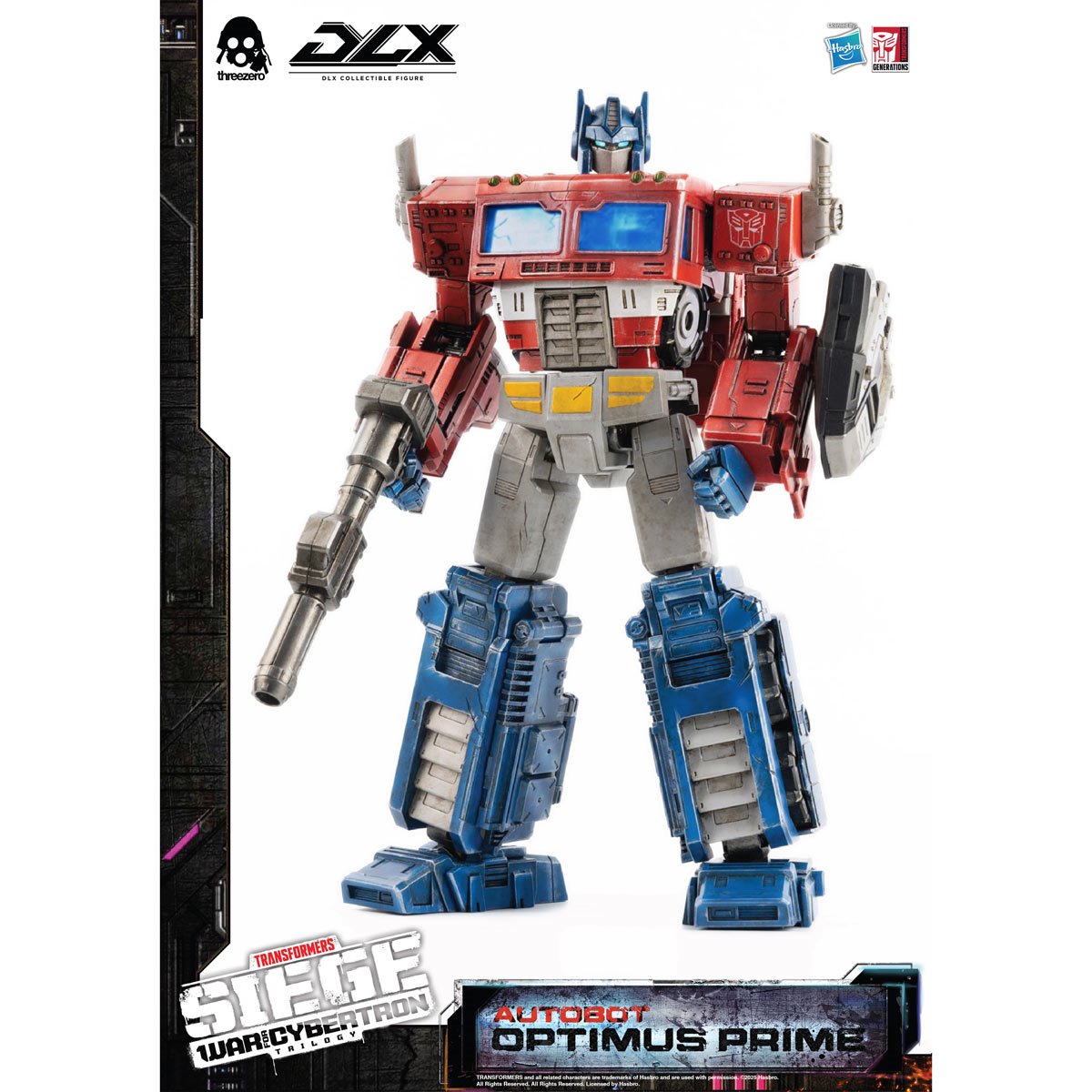Transformers War for Cybertron Trilogy Optimus Prime DLX Action Figure