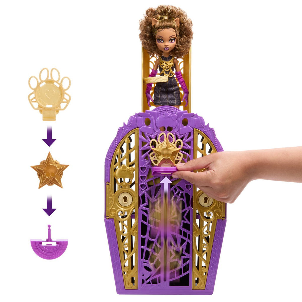 Monster High Skulltimate Secrets Hauntlywood Mysteries Clawdeen Doll