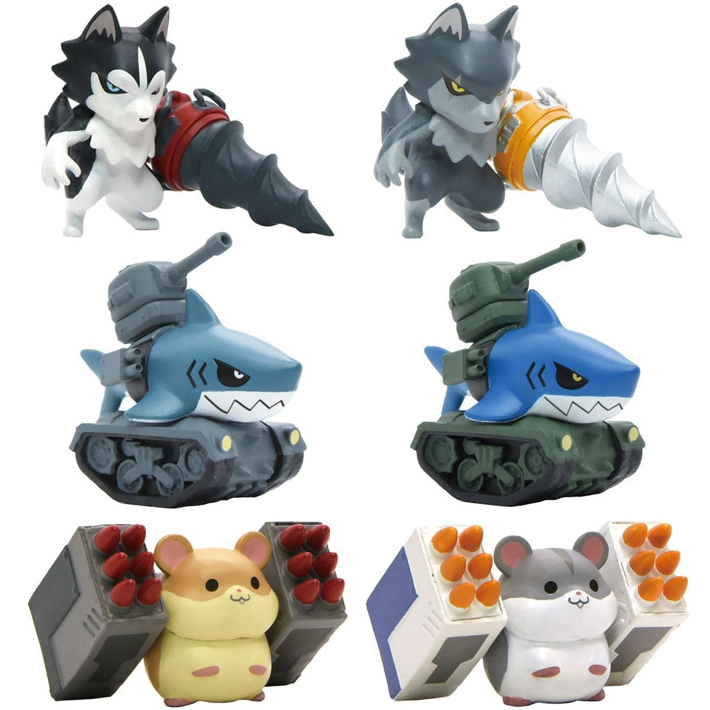 HMA Weapons and Animals 02 Blind Box Mini-Figure Case of 6