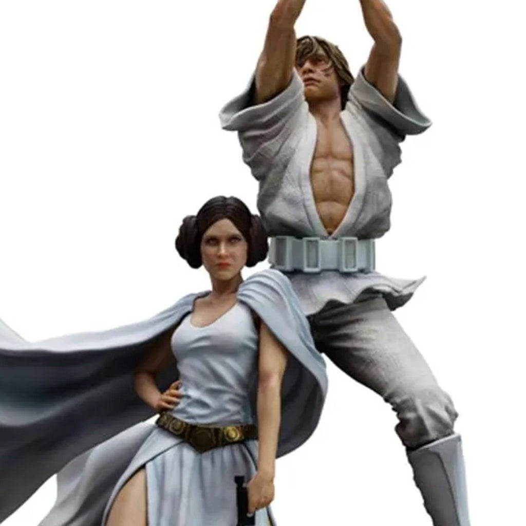Star Wars: A New Hope Luke and Leia Deluxe 1:10 Art Scale Limited Edition Statue