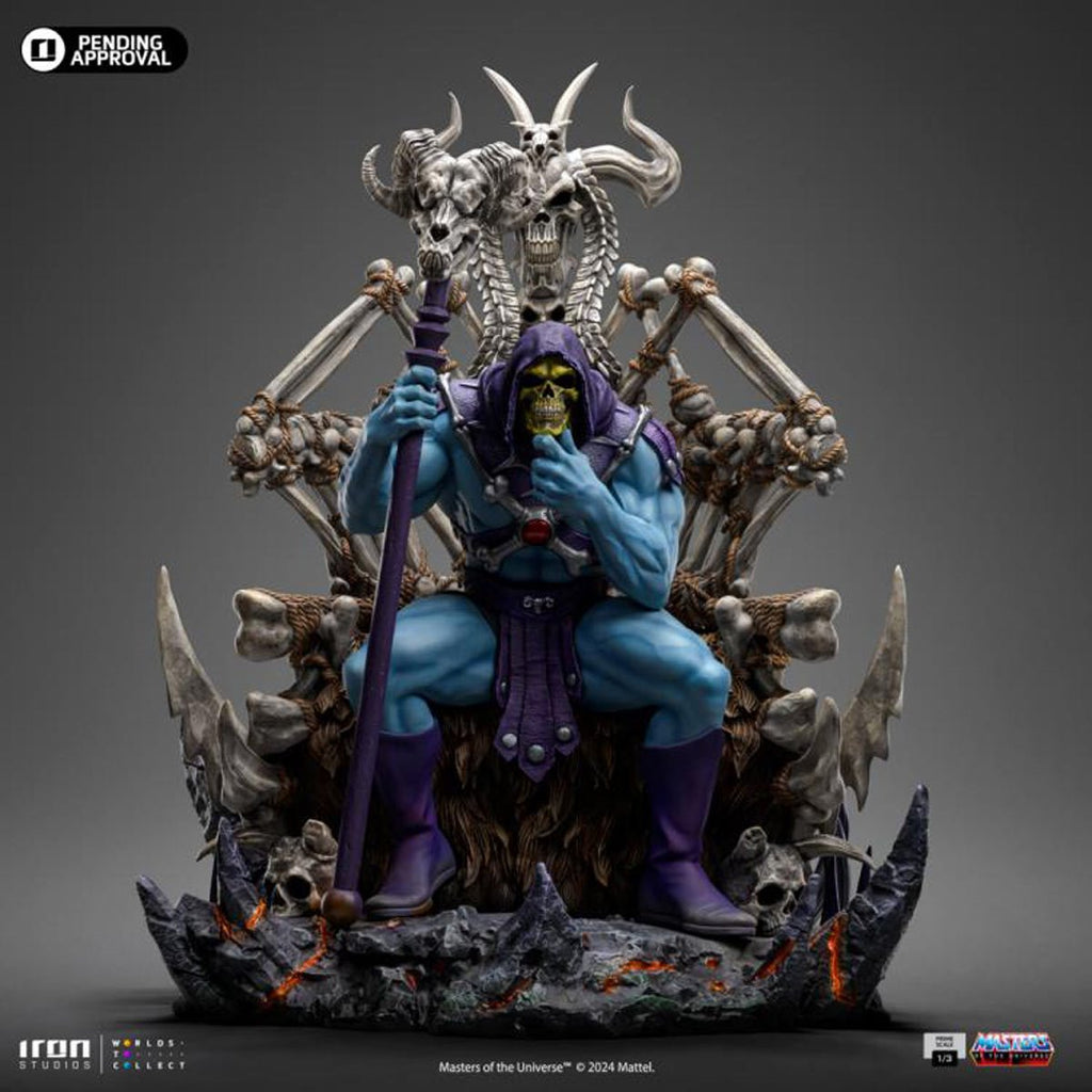 Masters of the Universe Skeletor on Throne 1:3 Prime 10th Anniversary Scale Limited Edition Statue