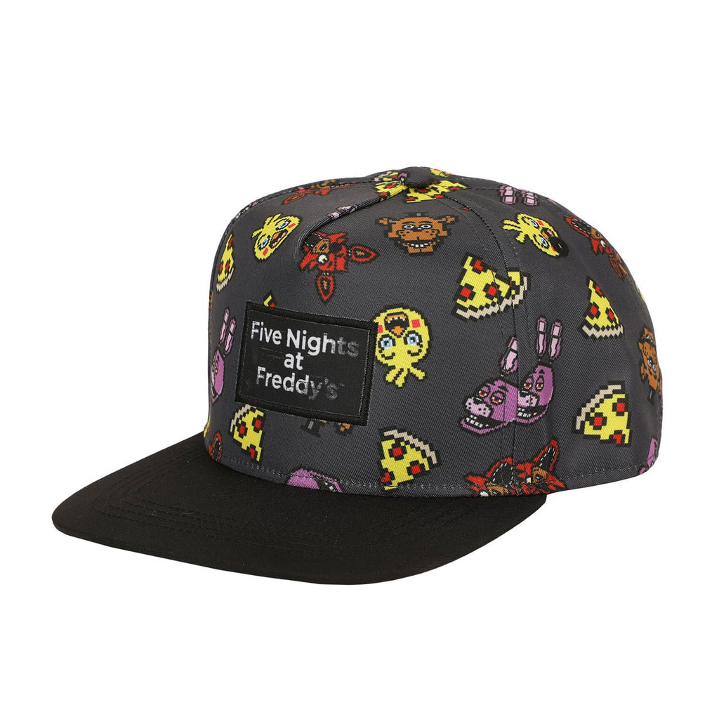 Five Nights at Freddys All Over Print Snapback Hat