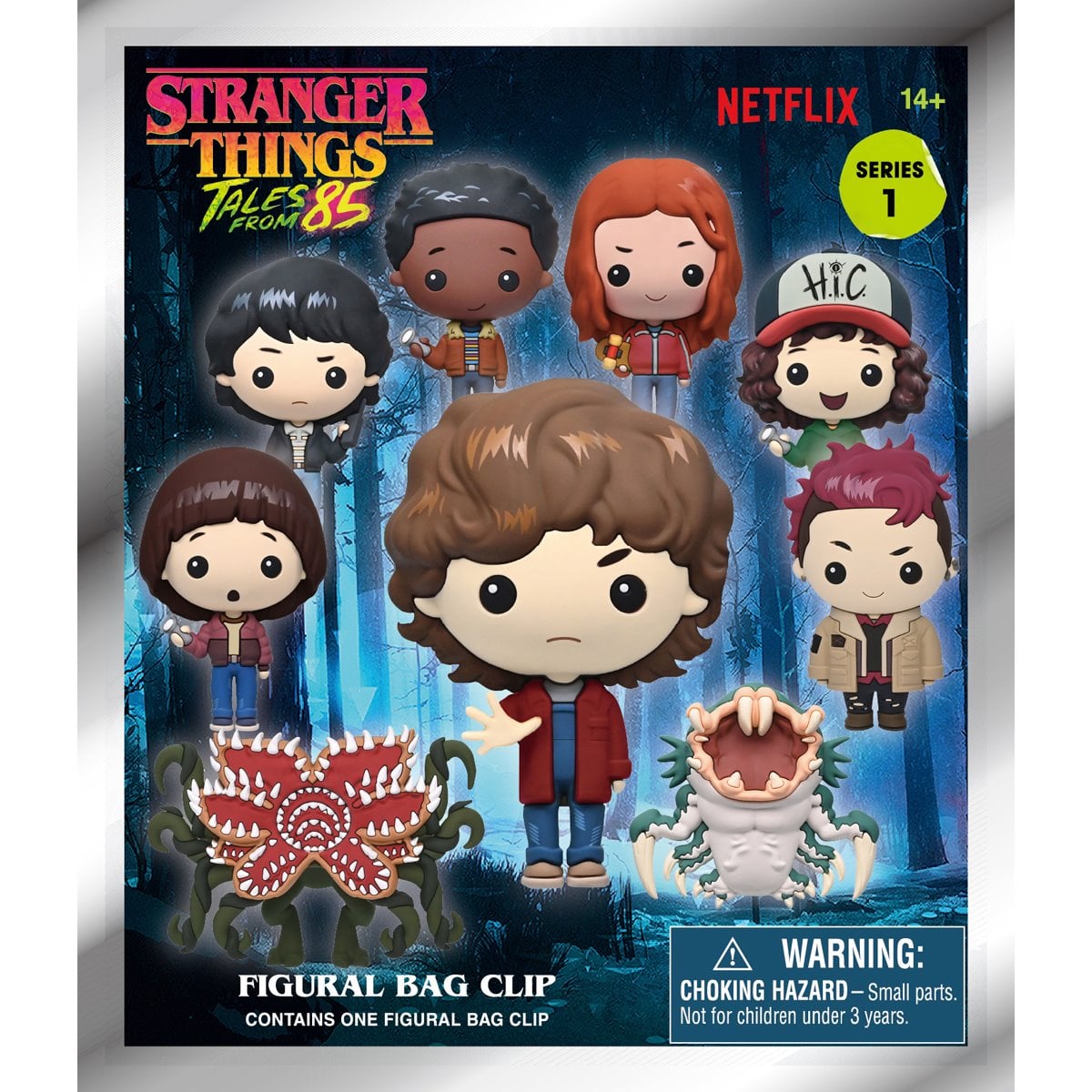 Stranger Things: Tales from '85 3D Foam Bag Clip Display Case of 24