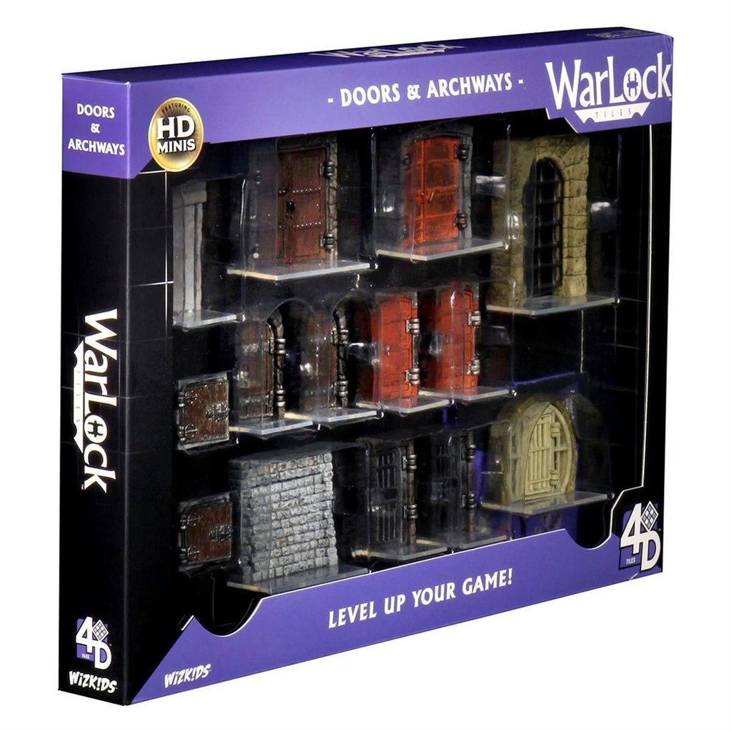 WarLock Tiles Doors & Archways Accessory Pack