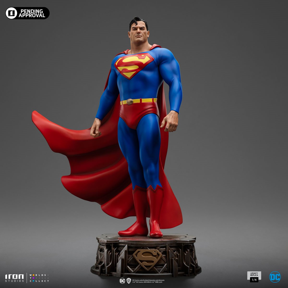 Superman DC Comics Trinity Legacy Replica 1:4 Scale Limited Edition Statue