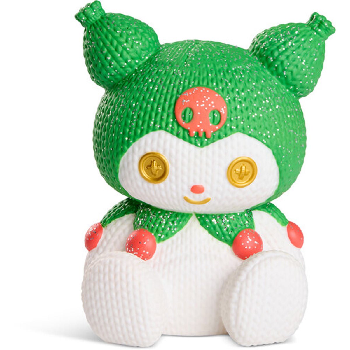 Hello Kitty and Friends Kuromi #350 Christmas Handmade By Robots Vinyl Figure