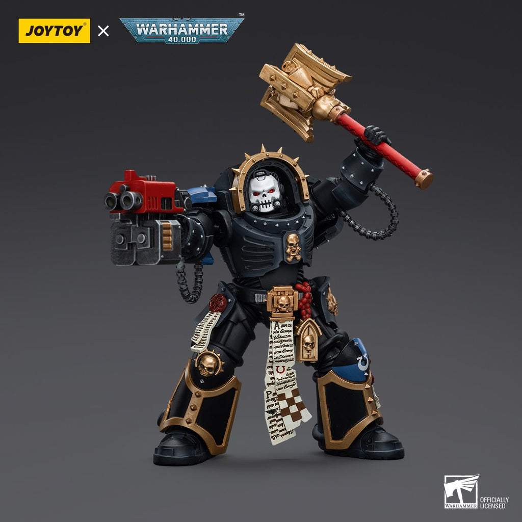 Joy Toy Warhammer 40,000 Ultramarines Chaplain Terminator 1:18 Scale Action Figure