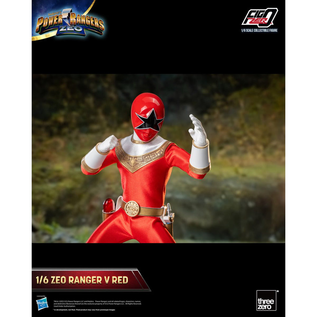 Power Rangers Zeo Red Zeo Ranger V FigZero 1:6 Scale Action Figure