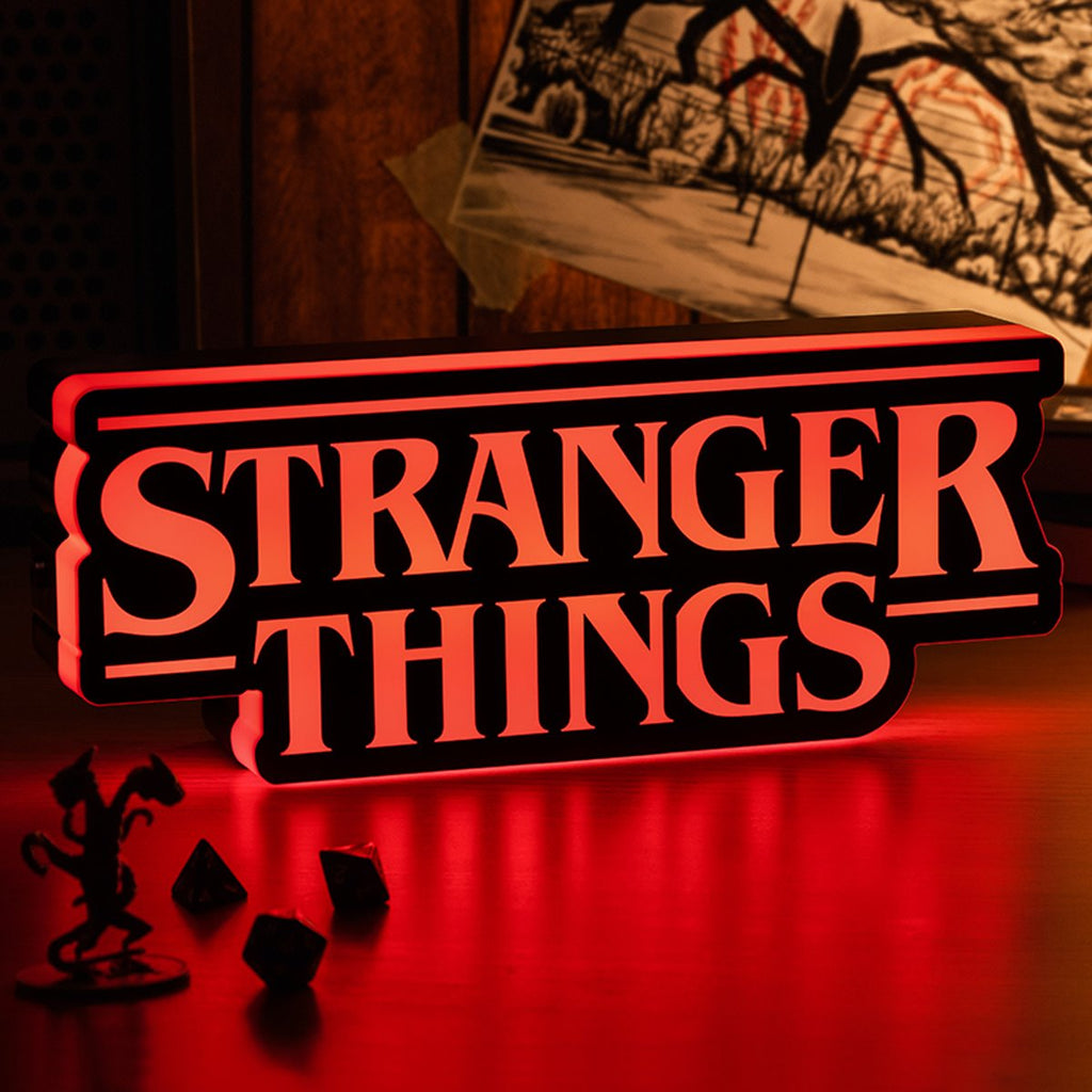 Stranger Things Shaped Logo Light