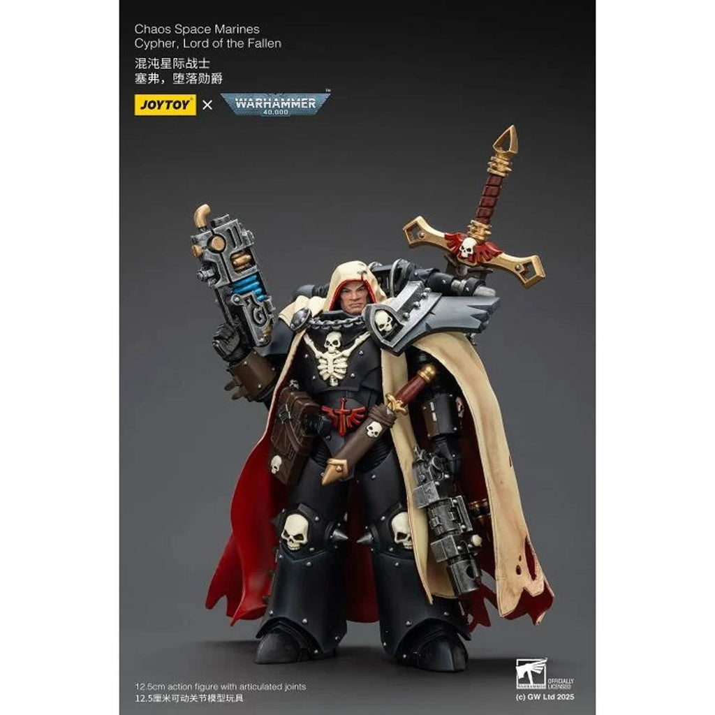 Joy Toy Warhammer 40,000 Space Marines Cypher Lord of the Fallen 1:18 Scale Action Figure