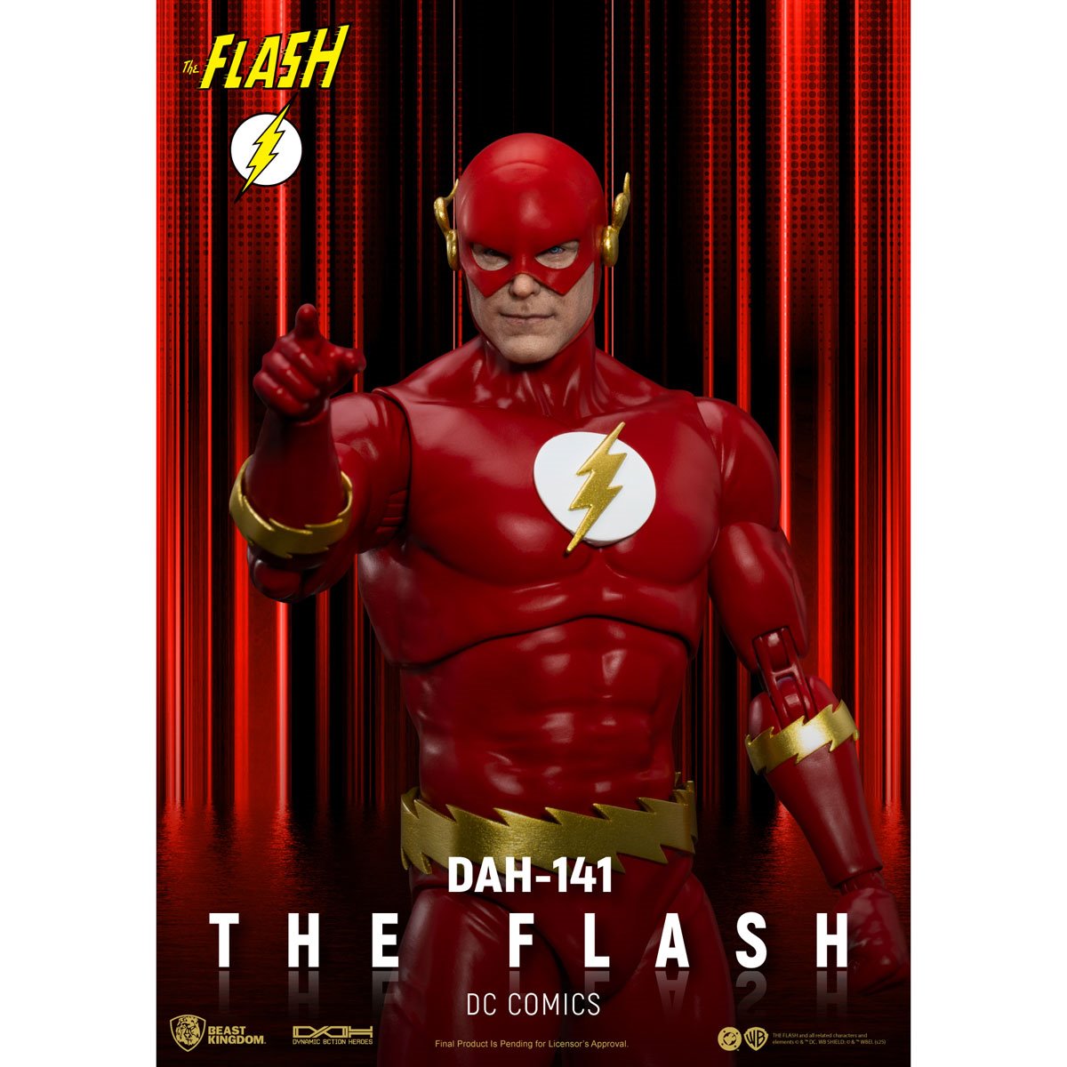 DC Comics The Flash DAH-141 Dynamic 8-Ction Heroes Action Figure