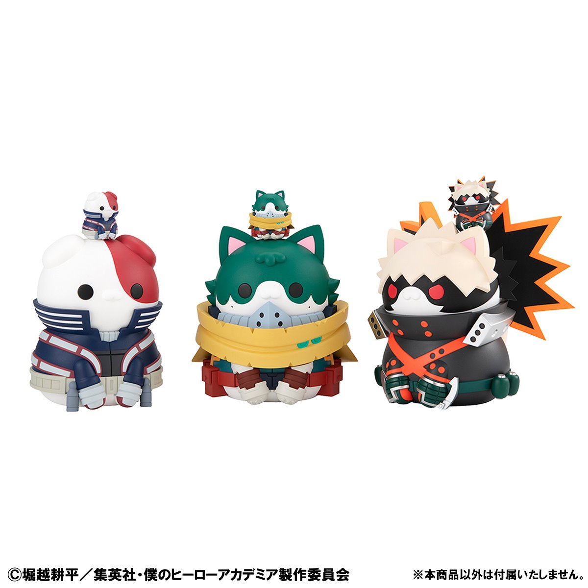 My Hero Academia Nyanto! The Big Heroaca Cat Izuku Midoriya Mega Cat Project Statue
