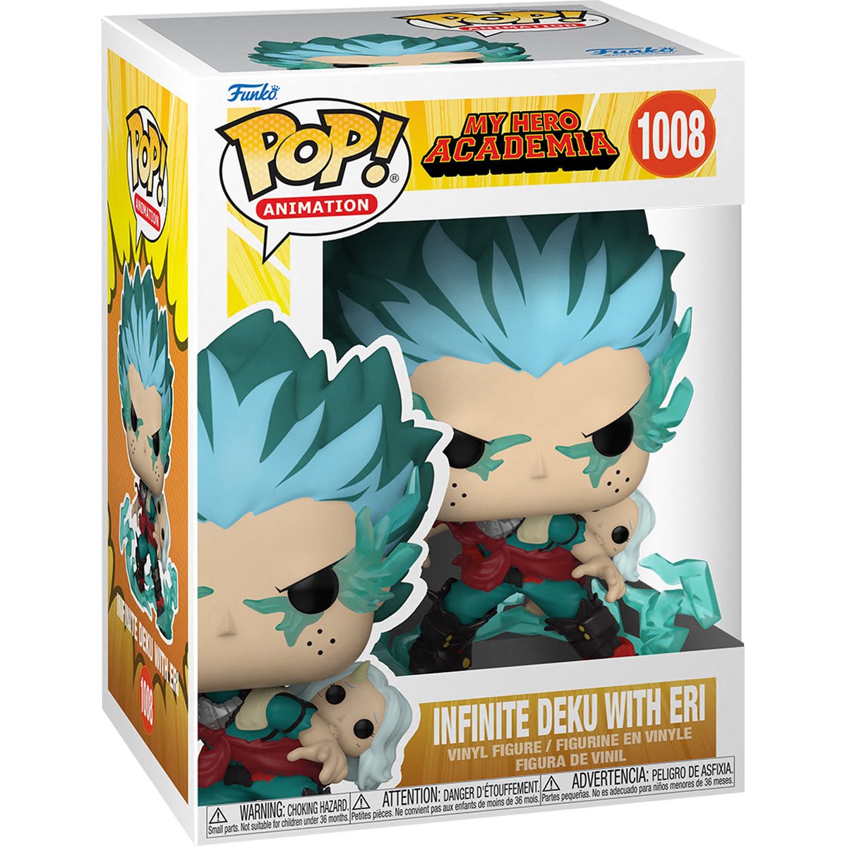 My Hero Academia Infinite Deku with Eri Funko Pop! Vinyl Figure #1008