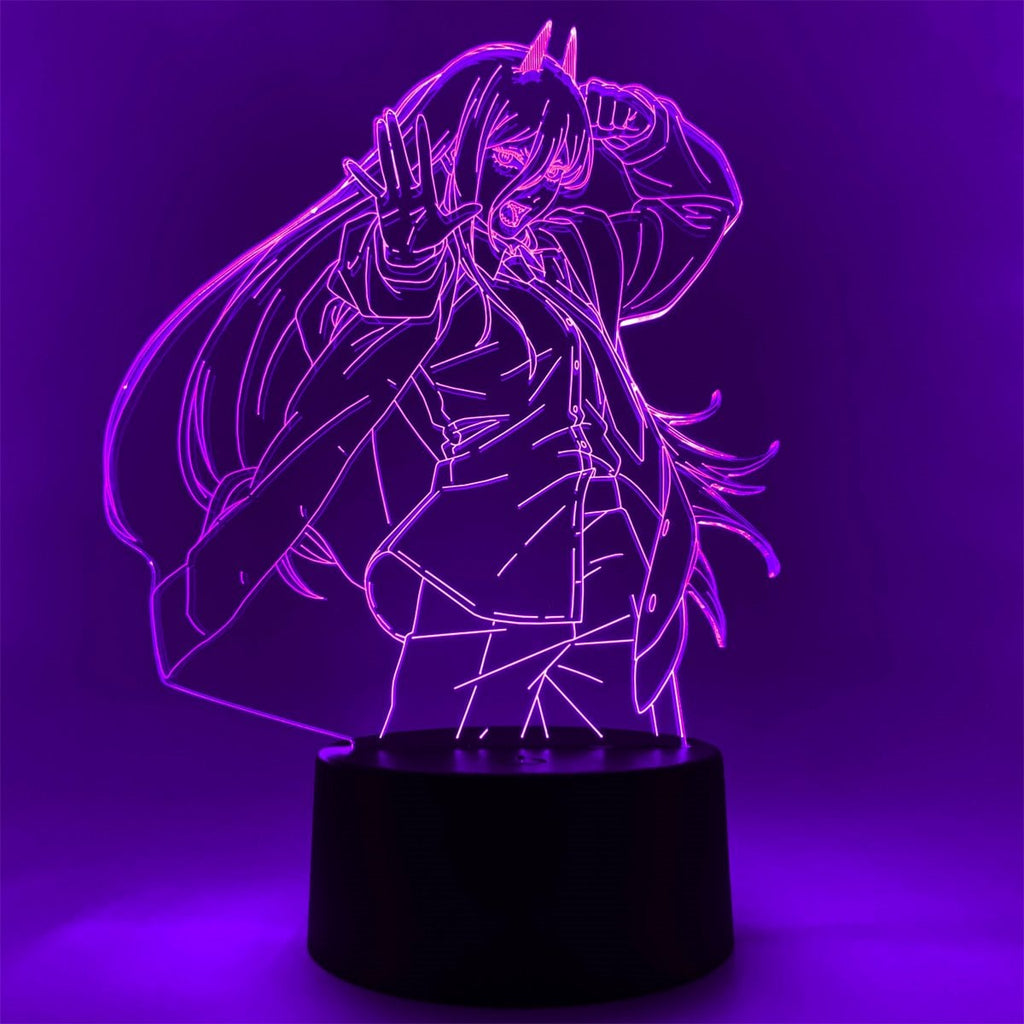 Chainsaw Man Power Otaku Lamp