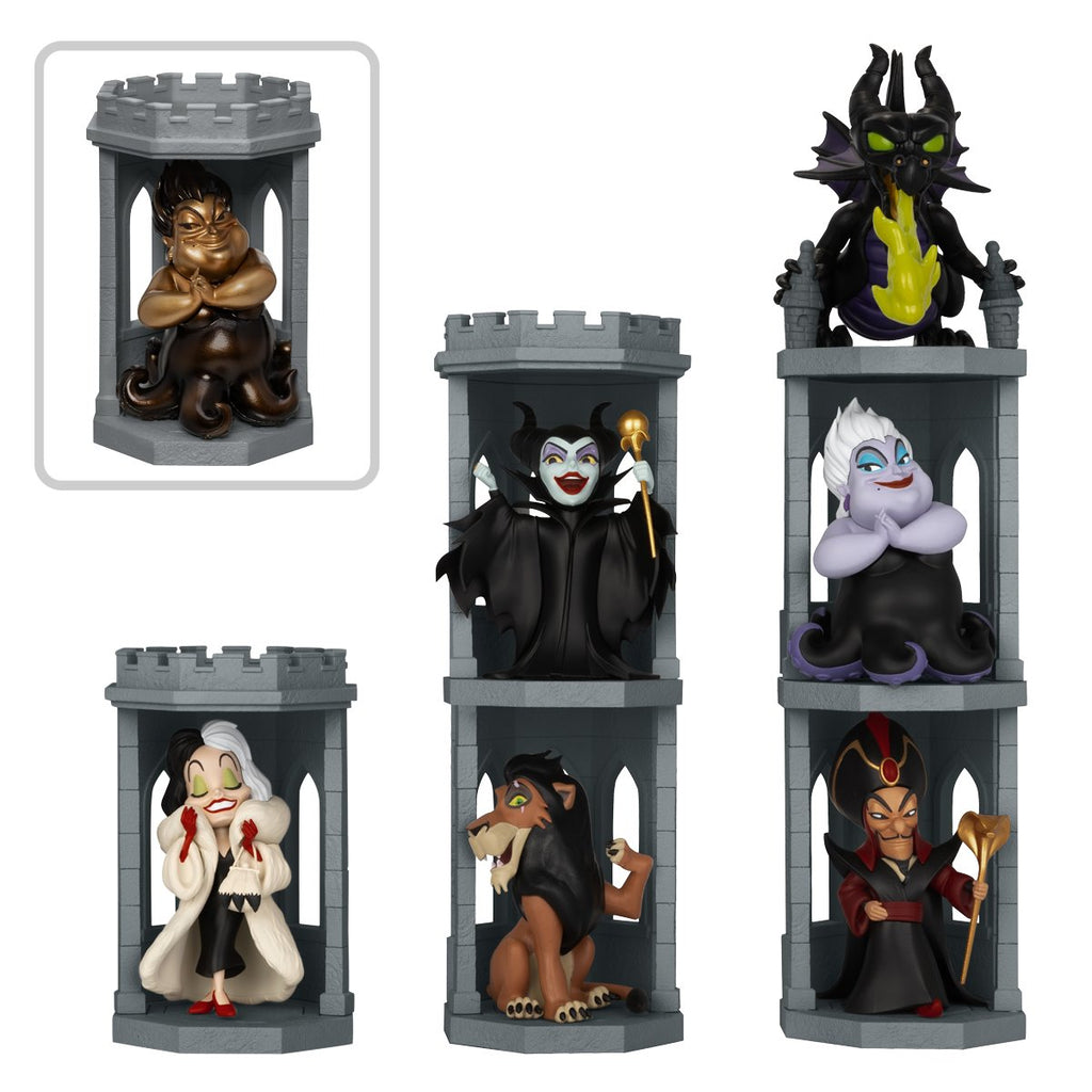Disney Villains Tower Series MEA-064 Mini-Figure Blind Box Case of 6