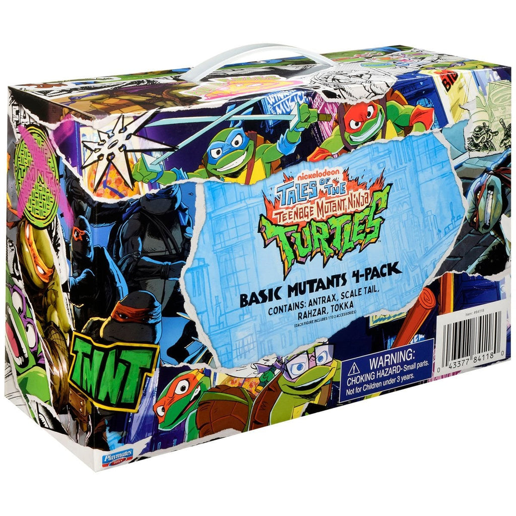 Tales of the Teenage Mutant Ninja Turtles Mutants Antrax Scale Tail Tokka Rahzar Action Figure 4-Pack