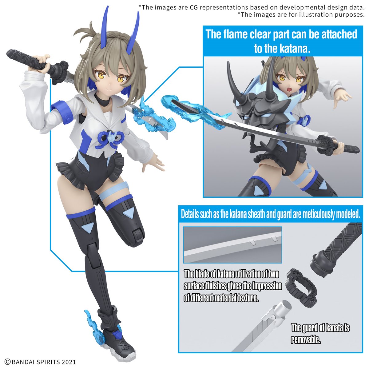 30 Minute Sisters SIS-N00 Sourei Color B Model Kit