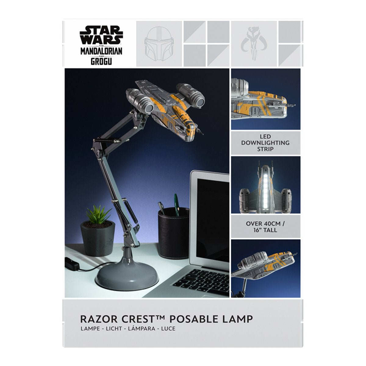 Star Wars Razor Crest Posable Desk Light