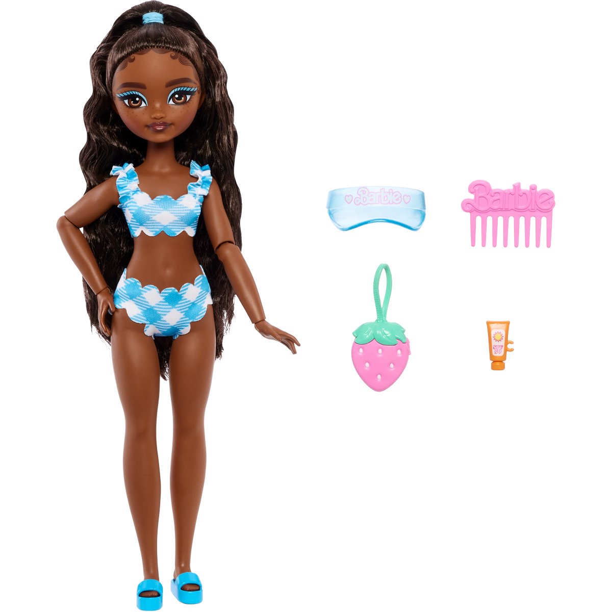 Barbie Dream Besties Accessories and Doll Case of 4