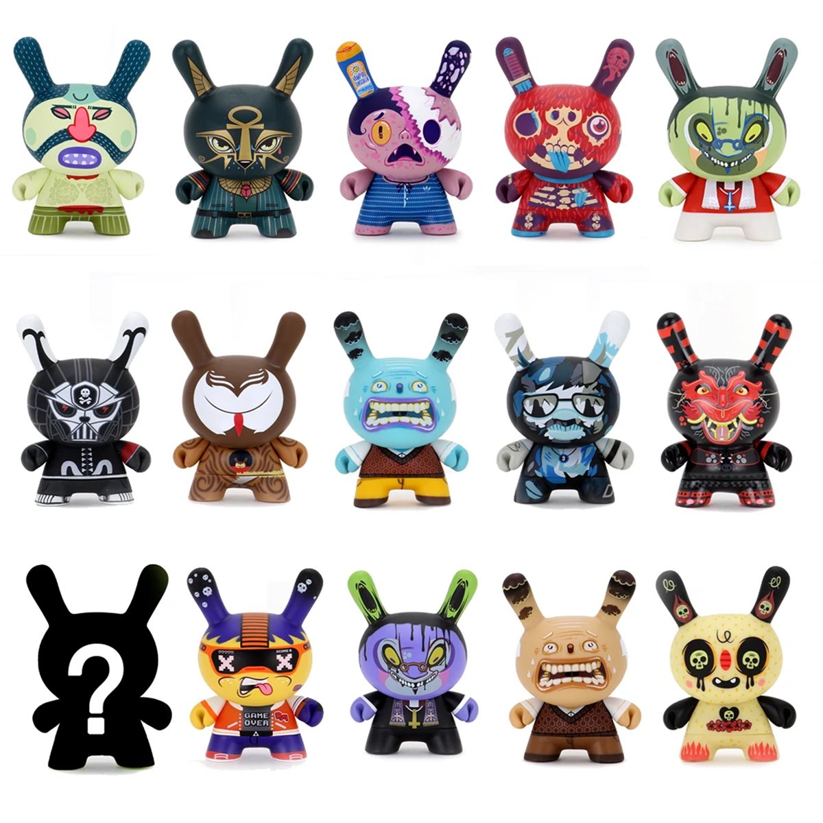 Exquisite Corpse Dunny Mini-Figure Random 4-Pack