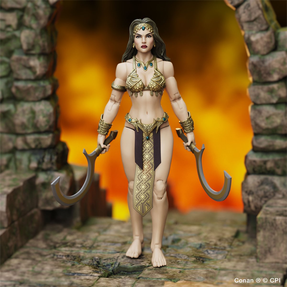 Conan the Barbarian Belit Queen of the Black Coast Epic H.A.C.K.S. 1:12 Scale Action Figure