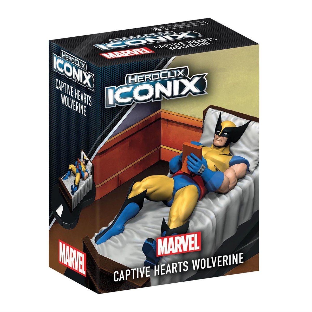 Marvel HeroClix Iconix: Captive Hearts Wolverine Mini-Figure
