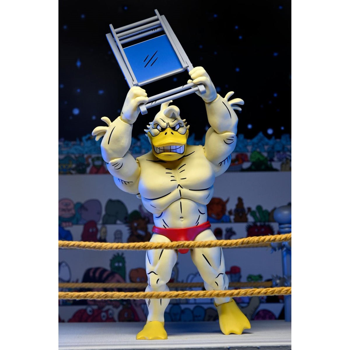 Teenage Mutant Ninja Turtles Adventures Archie Comics Stump Wrestling Ace Duck 7-Inch Scale Action Figure