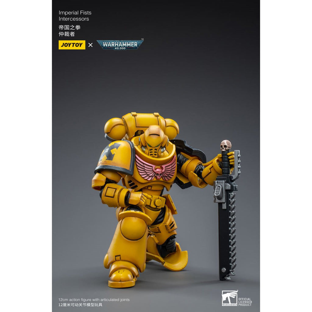 Joy Toy Warhammer 40,000 Imperial Fists Intercessors 1:18 Scale Action Figure