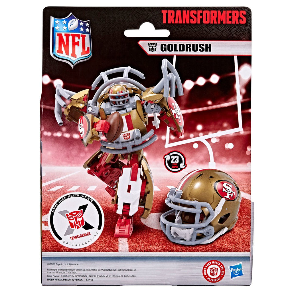 Transformers NFL San Francisco 49ers Goldrush
