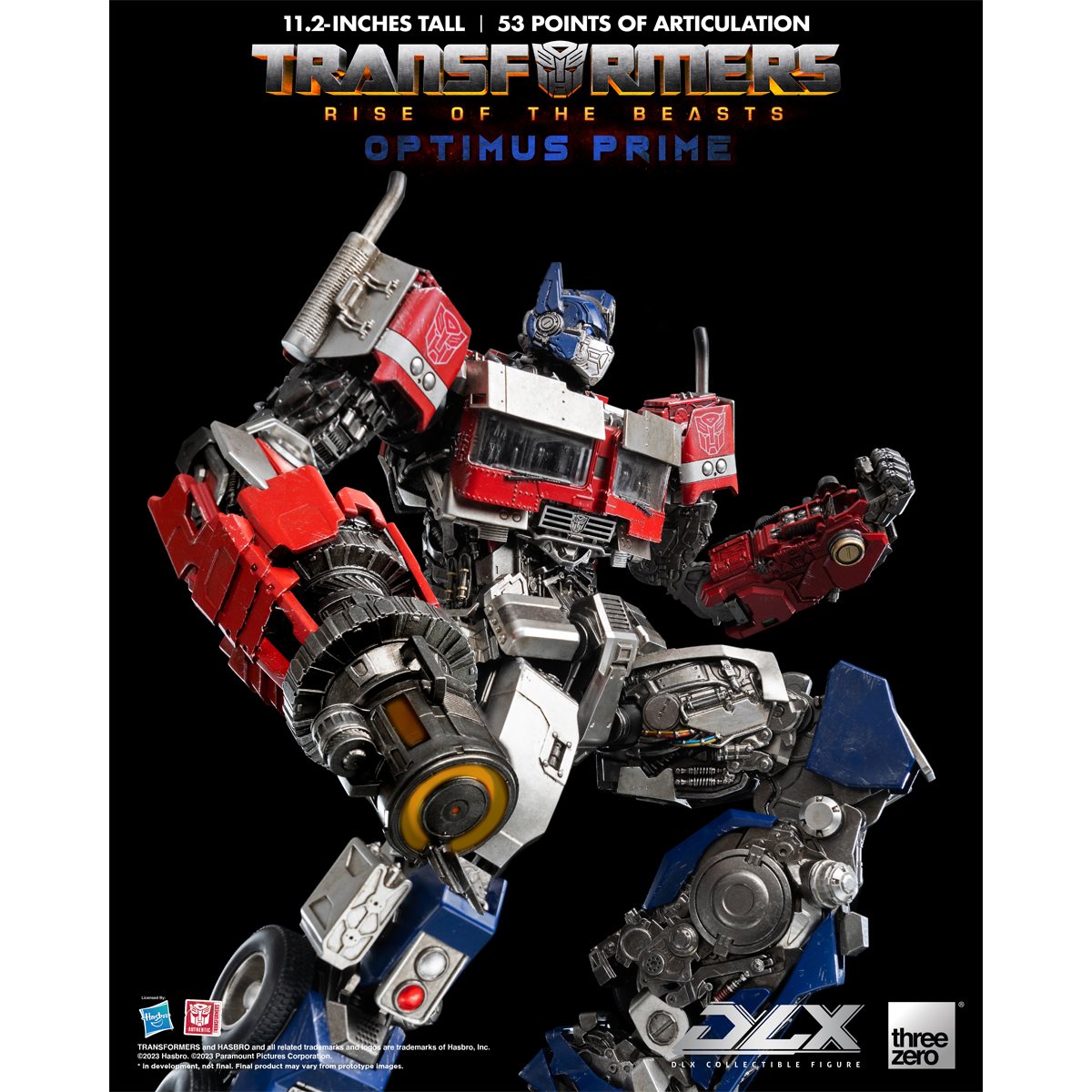 Transformers: Rise of the Beasts Optimus Prime DLX Action Figure