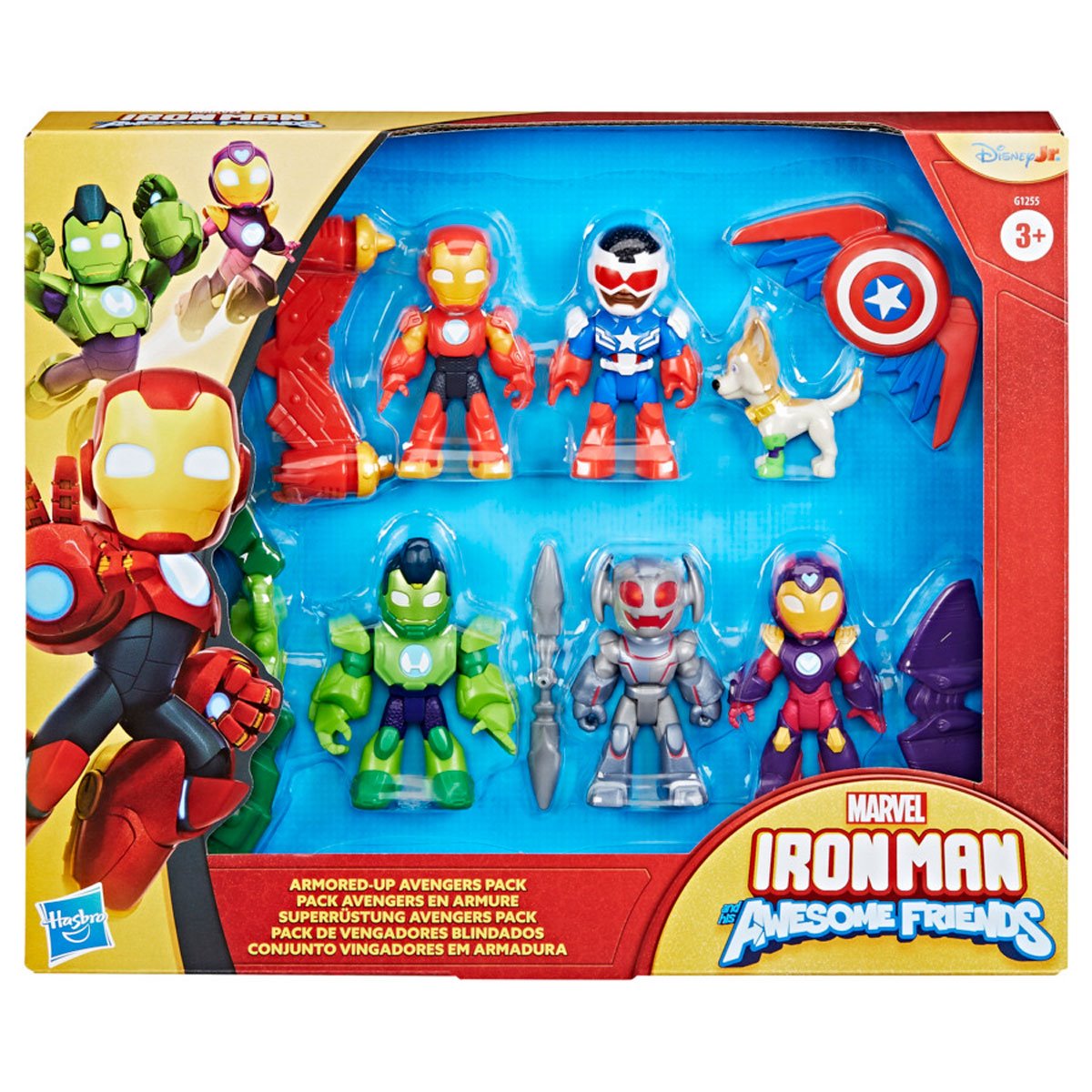 Iron Man and his Awesome Friends Armored-Up Avengers Action Figure Pack