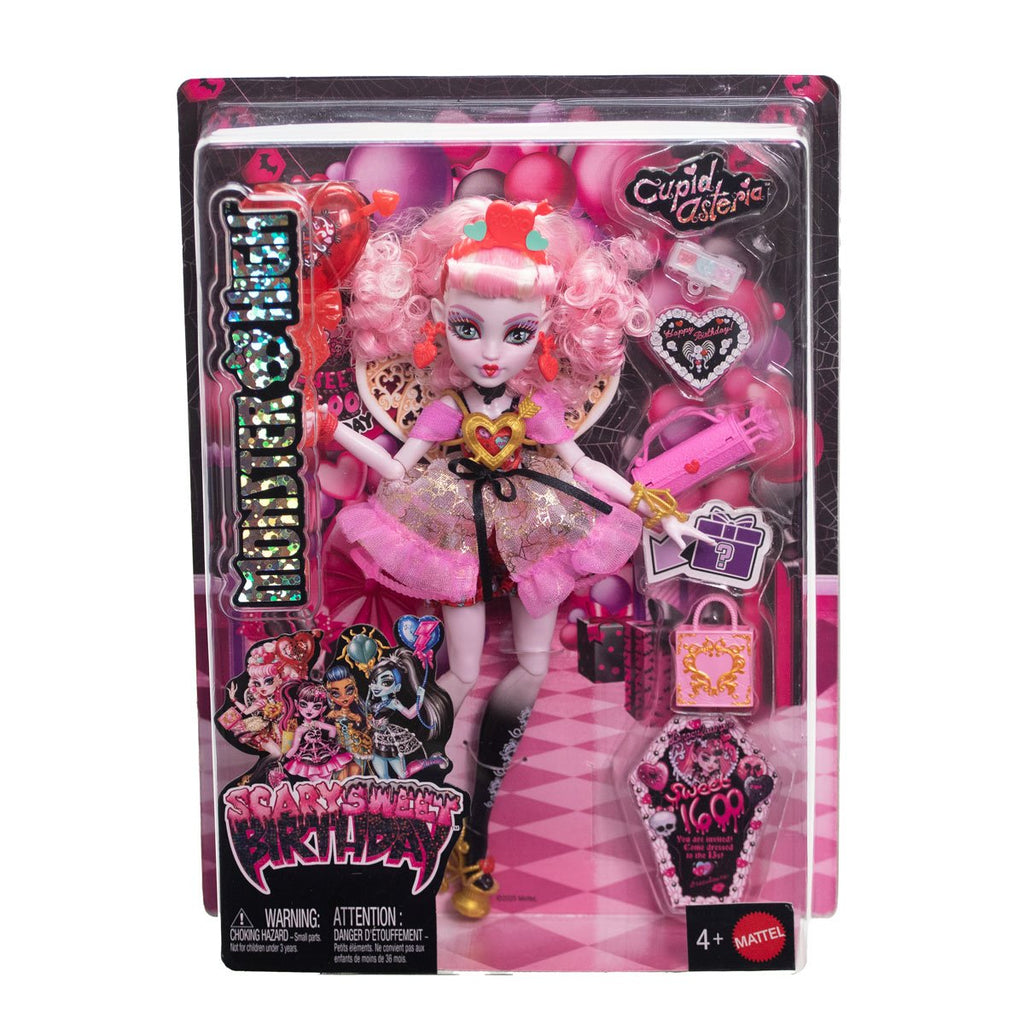 Monster High Cupid Asteria Scary Sweet Birthday Doll