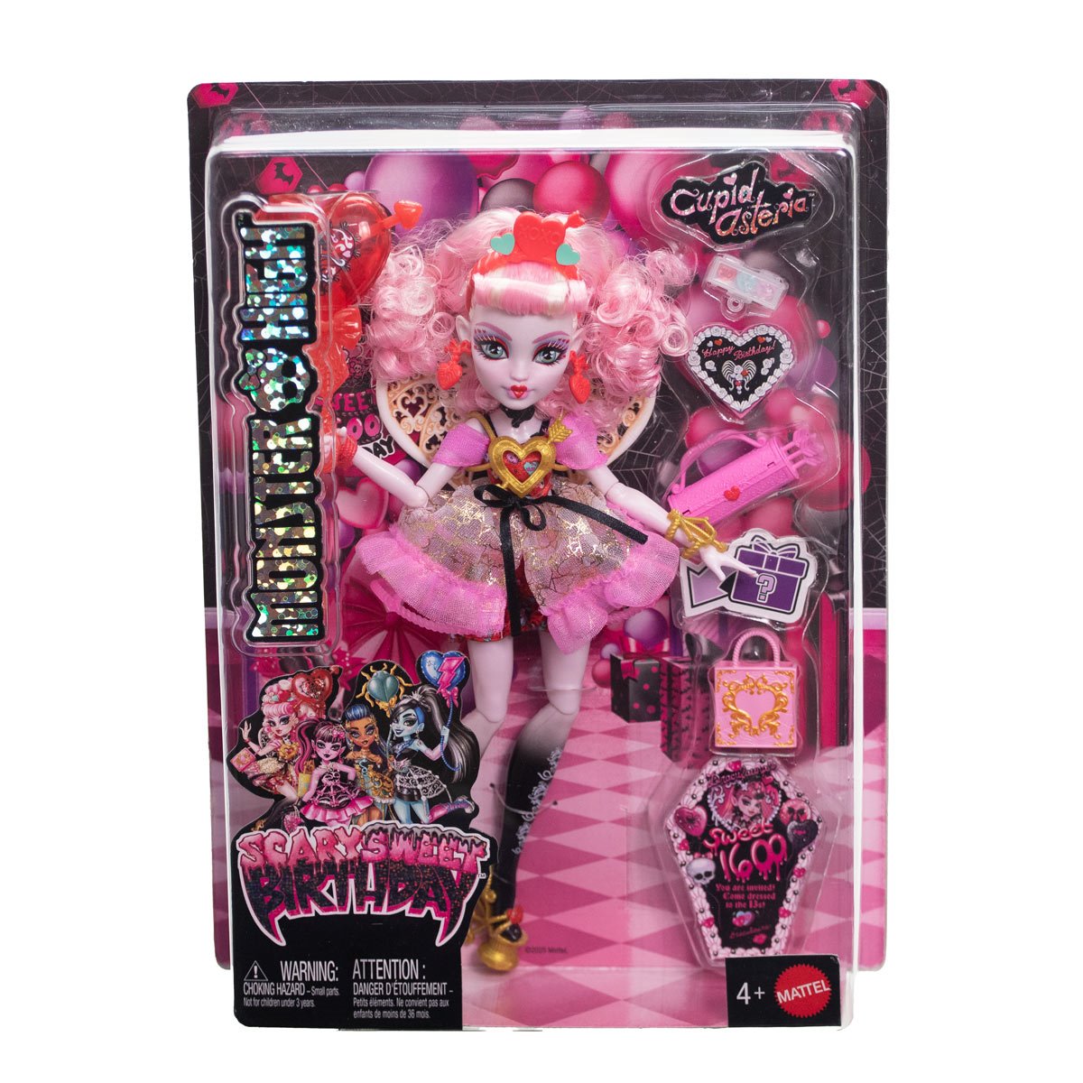 Monster High Cupid Asteria Scary Sweet Birthday Doll