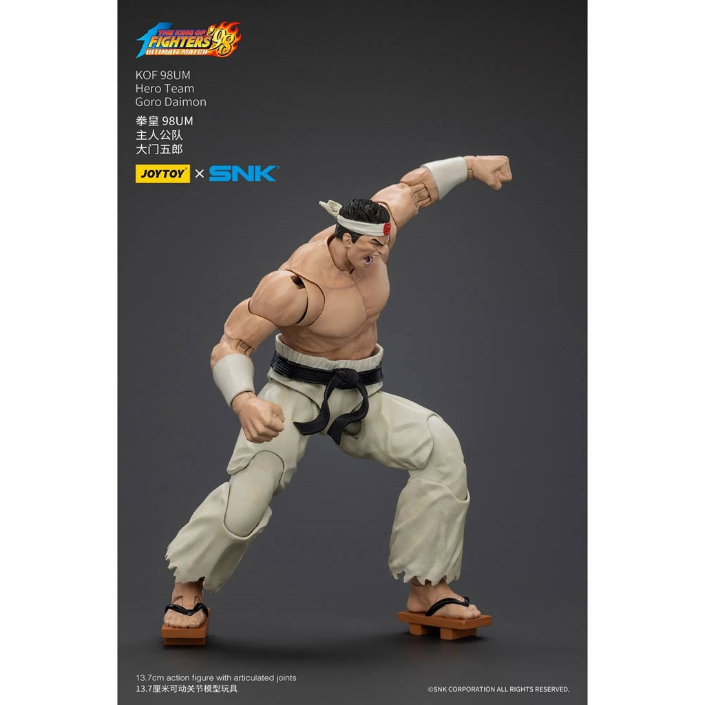 Joy Toy The King of Fighters '98 Ultimate Match Hero Team Goro Daimon 1:18 Scale Action Figure