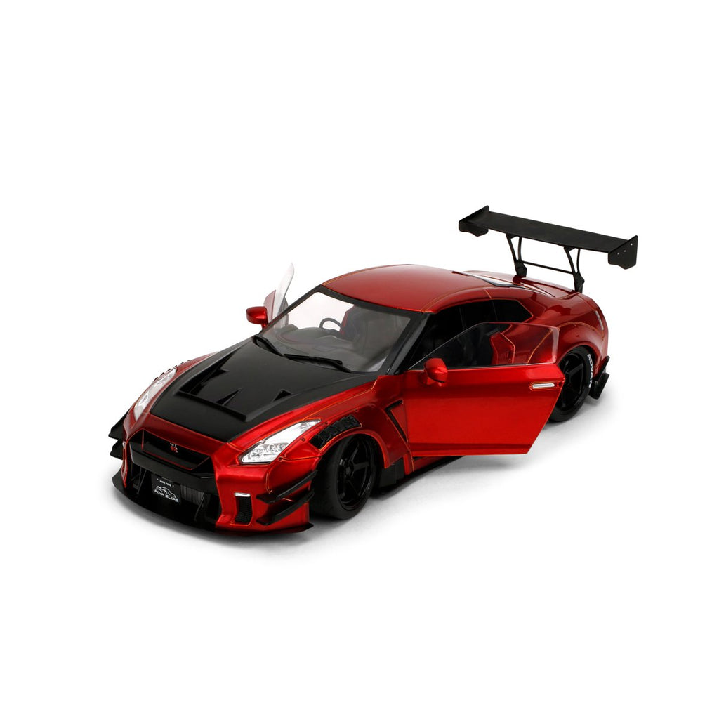 Pink Slips Wave 5 Nissan GT-R R35 with Liberty Walk Body Kit 2.0 1:18 Scale Die-Cast Metal Vehicle