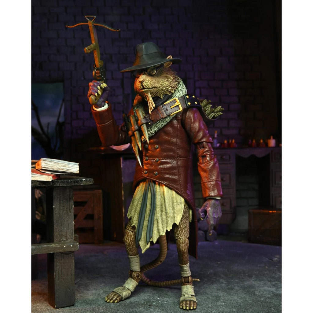 Universal Monsters x Teenage Mutant Ninja Turtles Ultimate Splinter as Van Helsing 7-Inch Scale Action Figure