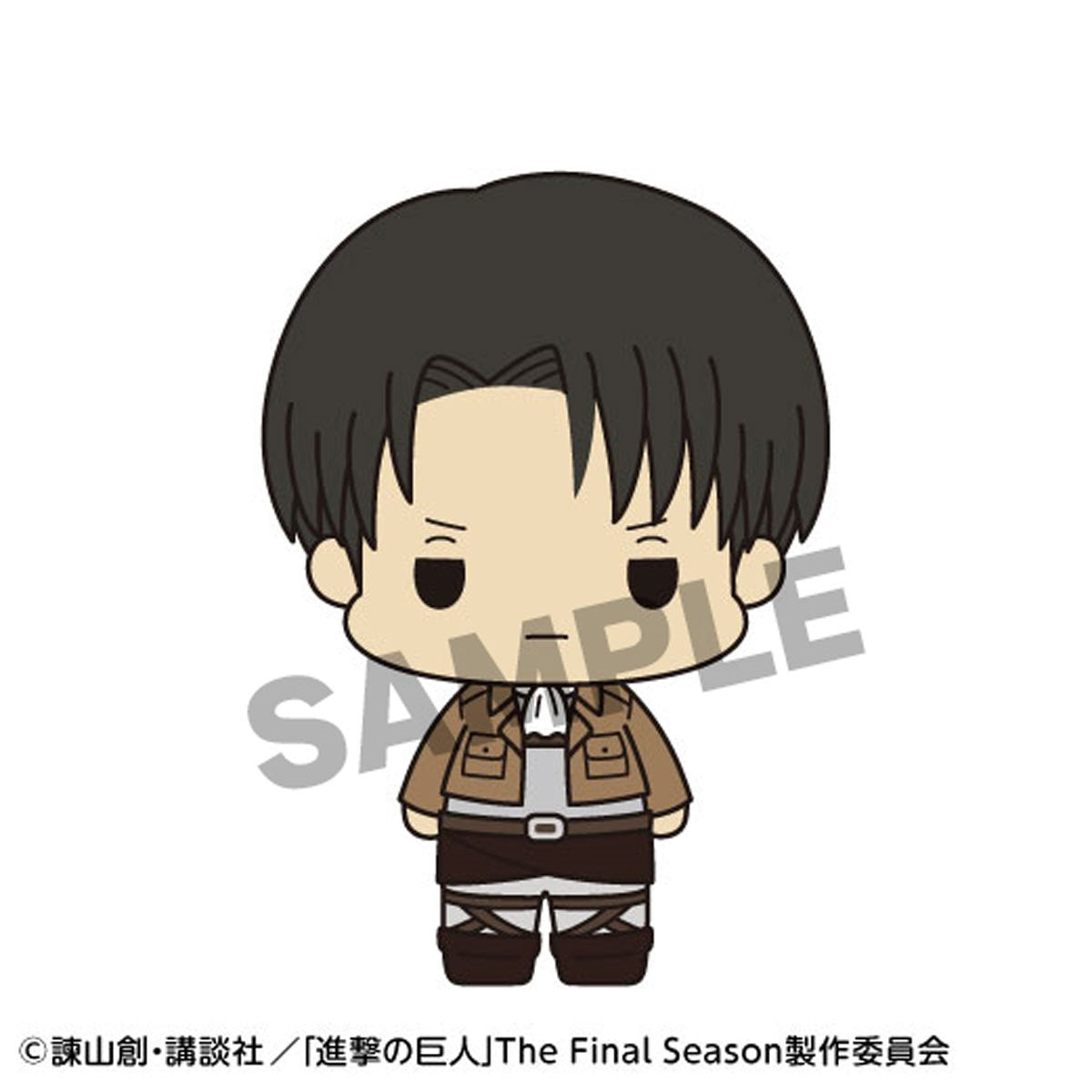 Attack on Titan Chokorin Collection Mini-Figure Case of 6