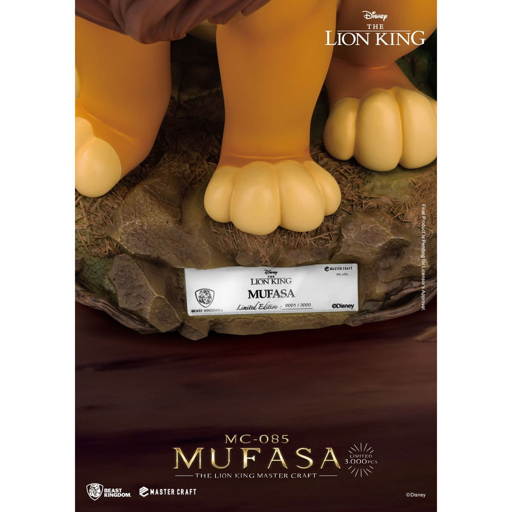 The Lion King Mufasa MC-085 Master Craft Statue