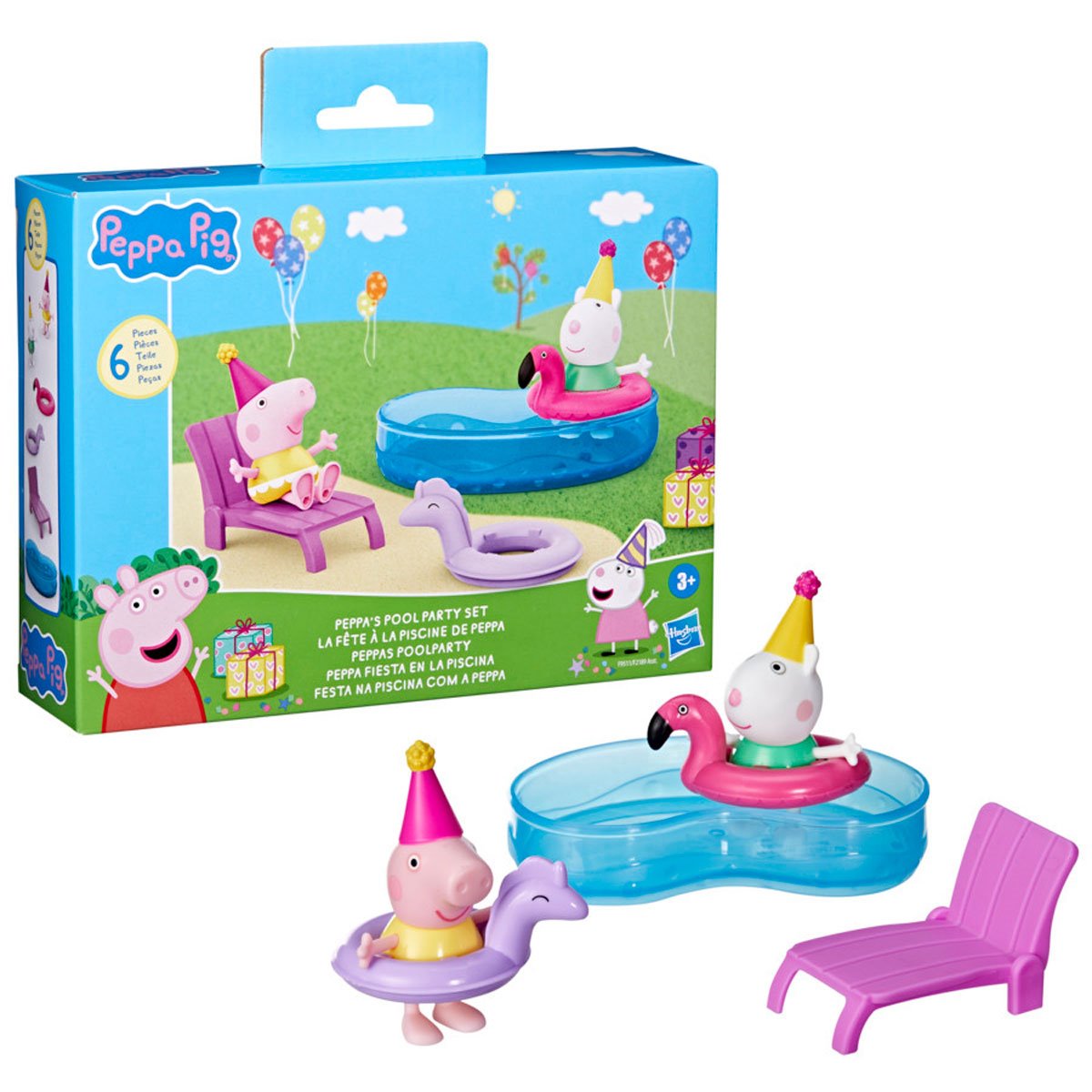 Peppa Pig Peppa's Pool Party Playset