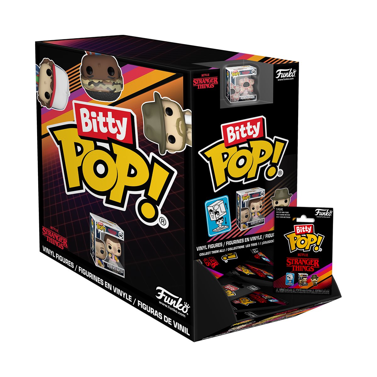 Stranger Things Season 1 Funko Bitty Pop! Singles - Random 6-Pack