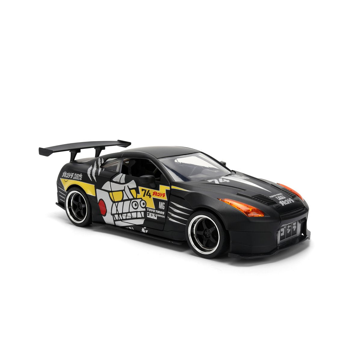 Hollywood Rides Mechagodzilla 2009 Nissan GT-R R35 Ben Sopra 1:24 Scale Die-Cast Metal Vehicle