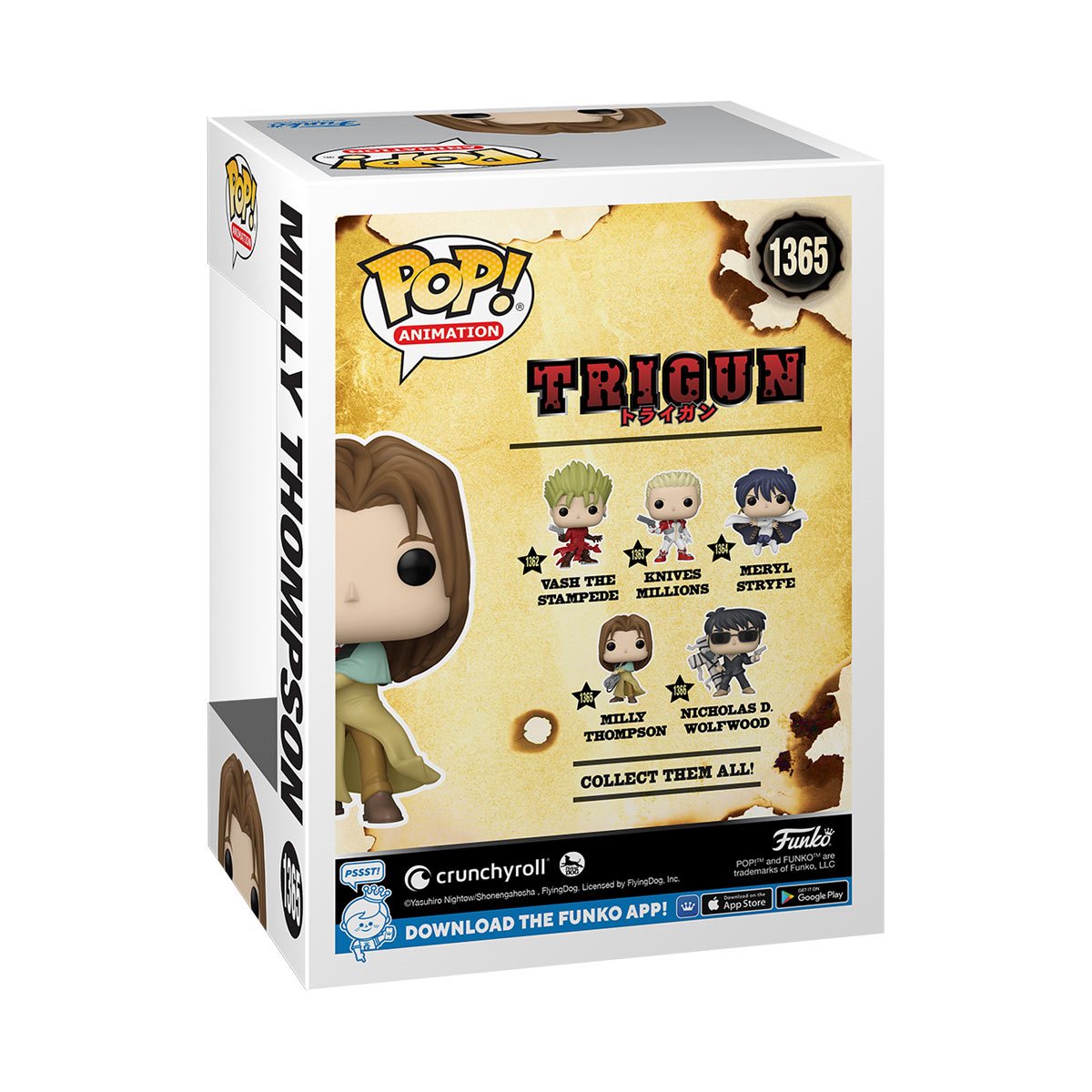 Trigun Milly Thompson Funko Pop! Vinyl Figure #1365