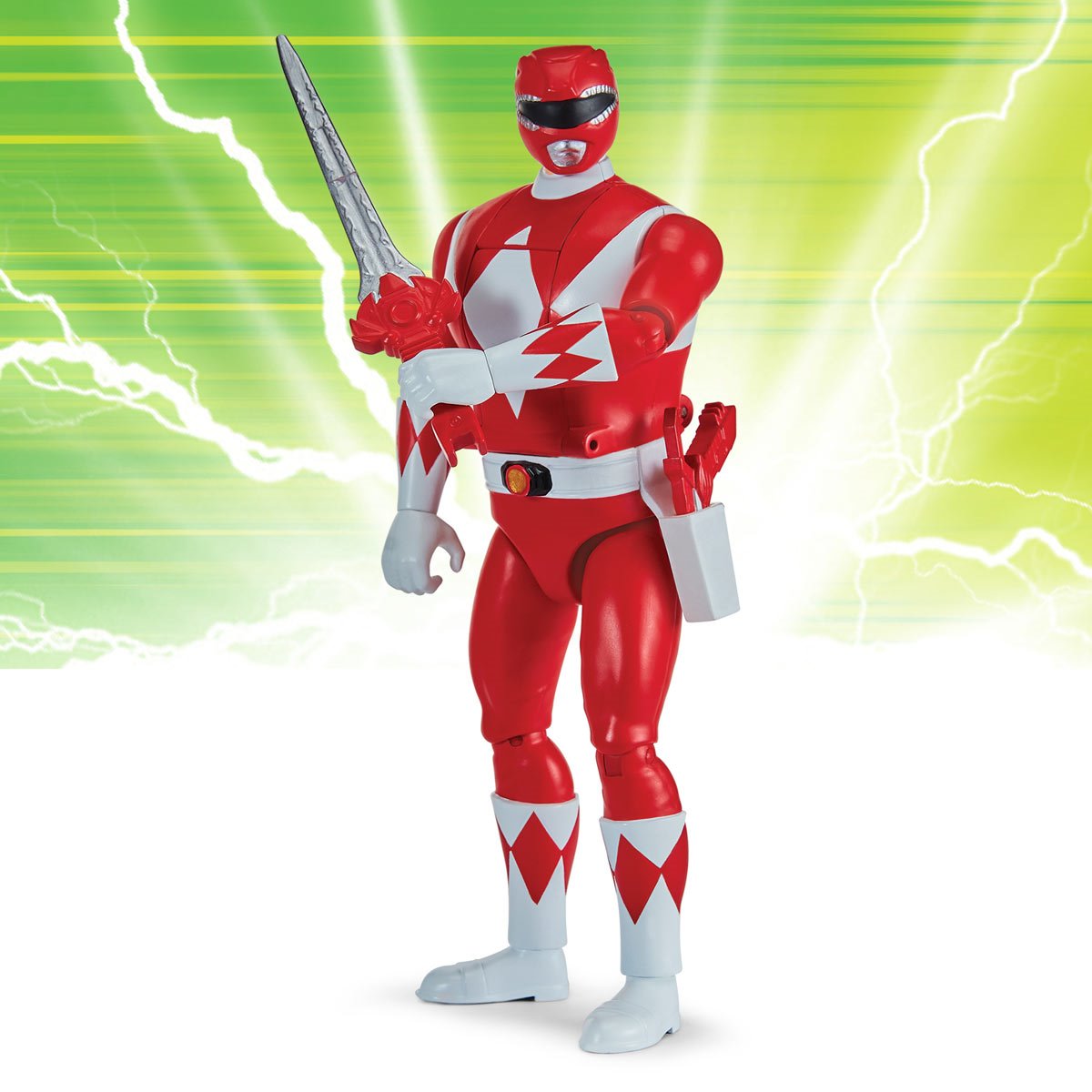 Mighty Morphin Power Rangers: Re-Ignition Auto Morphin Red Ranger Action Figure