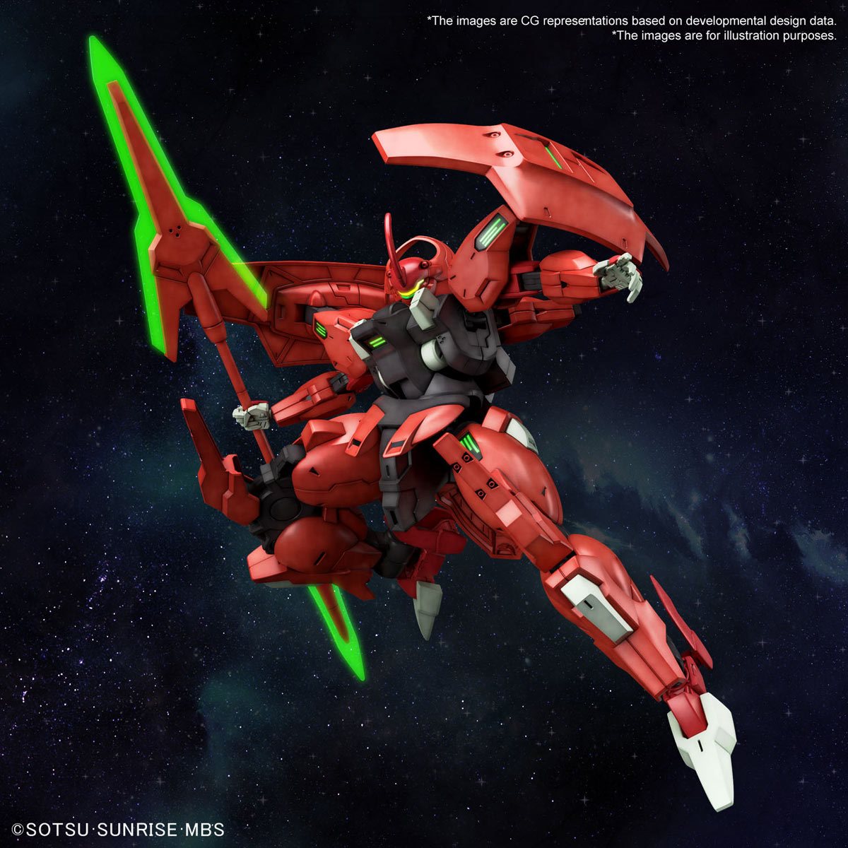 Mobile Suit Gundam: The Witch from Mercury Darilbalde High Grade 1:144 Scale Model Kit