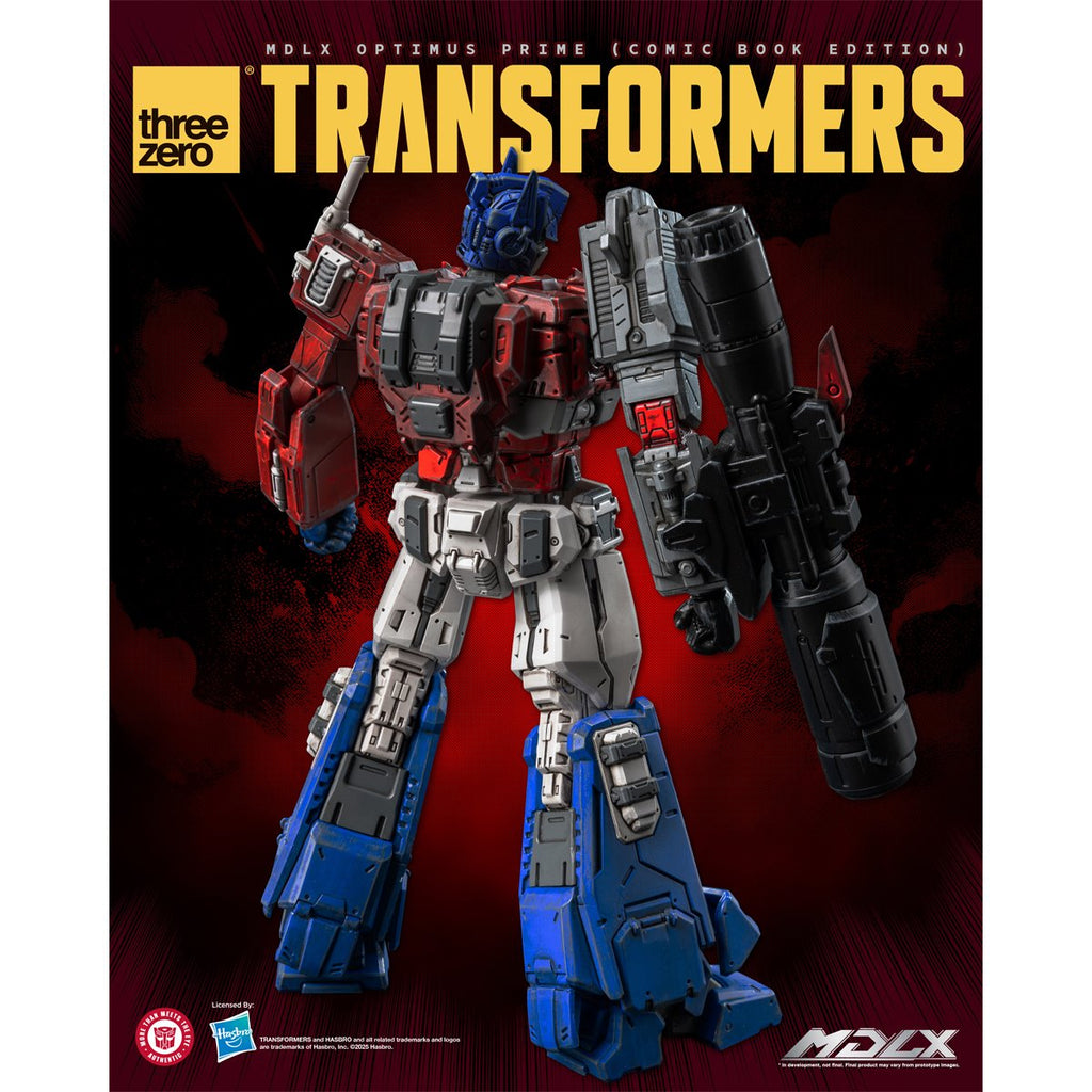 Transformers Optimus Prime Comic Book Edition MDLX Action Figure