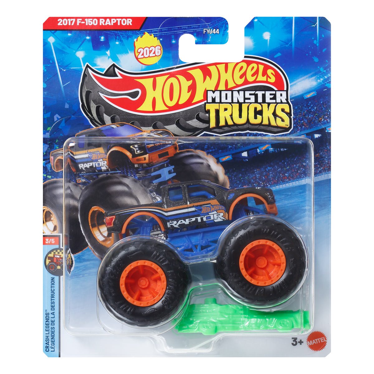 Hot Wheels Monster Trucks 1:64 Scale Vehicle 2026 Mix 5 Case of 8