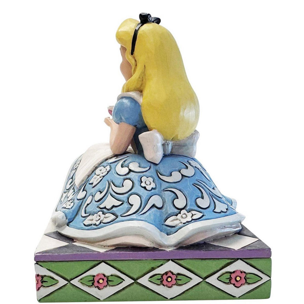 Disney Traditions Alice in Wonderland Alice with Teapot Statue